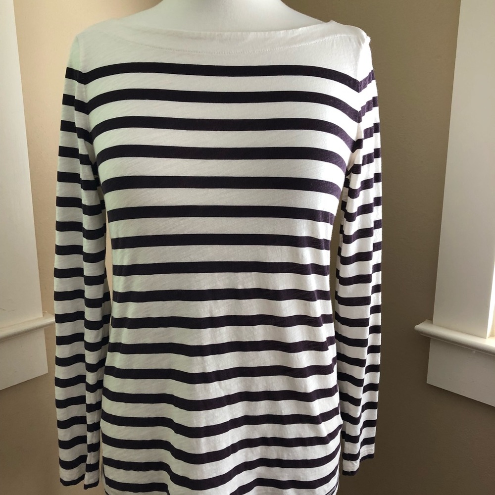 LOFT L/S Boatneck Tee